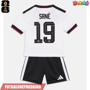 Lacne Dětský Futbalové dres Nemecko Leroy Sane #19 MS 2026 Krátky Rukáv - Domáci (+ trenírky)